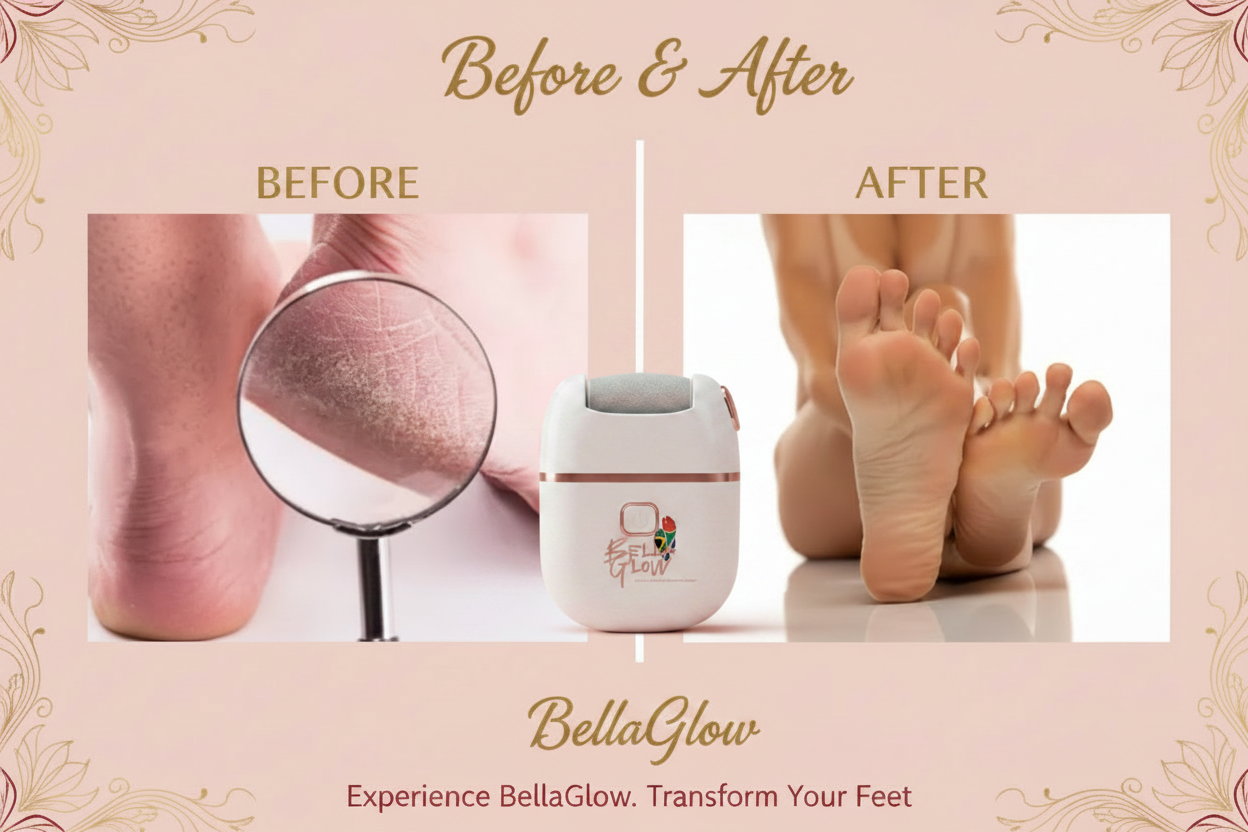 BellaGlow Before & After with Product